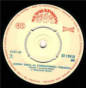 Various - Úvodní Deska Ke Stereofonnímu Poslechu