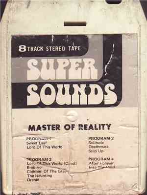 Black Sabbath - Master Of Reality