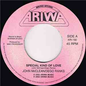 John McClean / Dego Ranks  - Special Kind Of Love