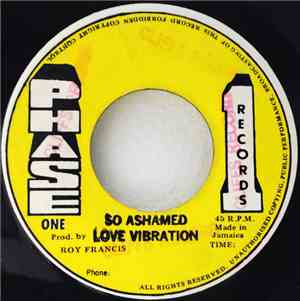 Love Vibration - So Ashamed