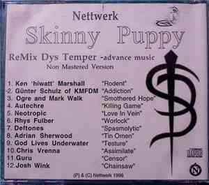 Skinny Puppy - ReMix Dys Temper -Advance Music