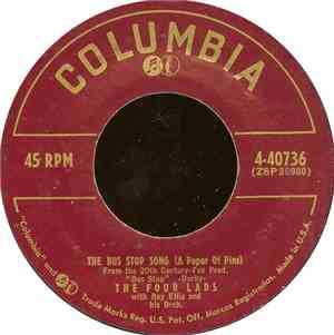 The Four Lads - The Bus Stop Song (A Paper Of Pins) / A House With Love In It
