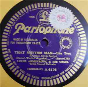 Louis Armstrong & His Orch. - That Rhythm Man / Blue, Turning Grey Over You