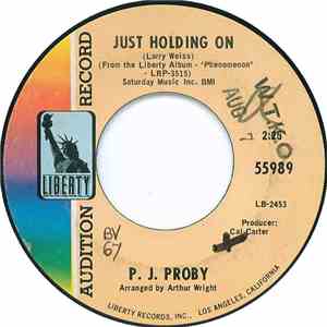 P.J. Proby - Just Holding On