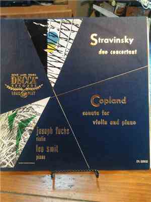 Stravinsky, Copland / Joseph Fuchs, Leo Smit - Duo Concertant / Sonata For Violin And Piano