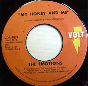 The Emotions - My Honey And Me / Blind Alley