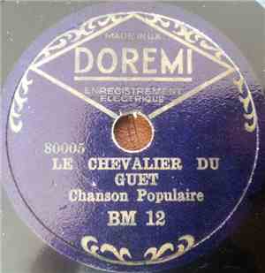 Unknown Artist - Le Chevalier Du Guet / Il Etait Une Bergère