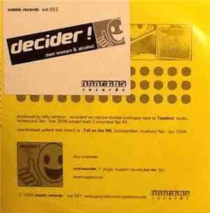 Decider! - Men Women & Alcohol