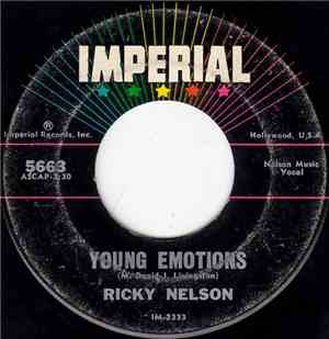 Ricky Nelson  - Young Emotions / Right By My Side