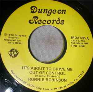 Ronnie Robertson  - It's About To Drive Me Out Of Control