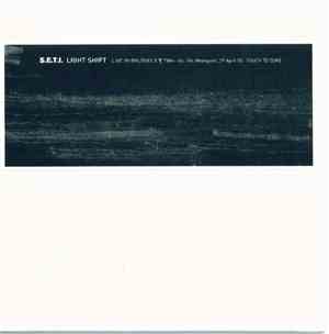 S.E.T.I. - Light Shift - Live In Brussels Twe-Gc. Ten Weyngaert, 29 April 00.