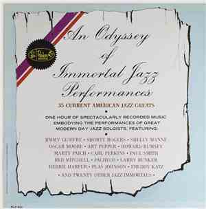 Various - An Odyssey Of Immortal Jazz Performances