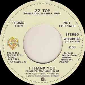 ZZ Top - I Thank You