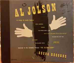 Al Jolson - In Songs He Made Famous