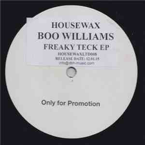 Boo Williams - Freaky Teck EP