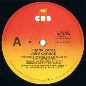 Frank Zappa - Joe's Garage