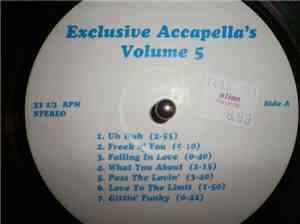 Various - Exclusive Accapella's Volume 5