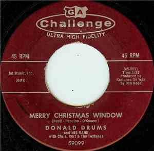 Donald Drums And His Band - Merry Christmas Window