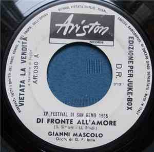 Gianni Mascolo - Di Fronte All'Amore