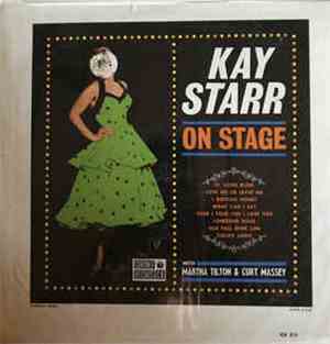 Kay Starr With Martha Tilton & Curt Massey - On Stage
