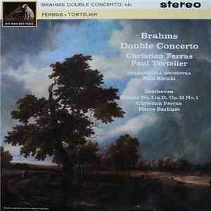 Christian Ferras, Paul Tortelier, Paul Kletzki, Pierre Barbizet, Brahms, Beethoven - Brahms Double Concerto