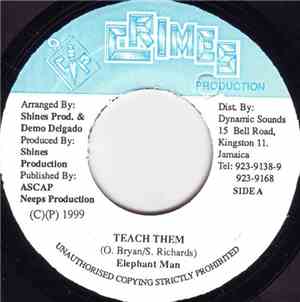 Elephant Man - Teach Them