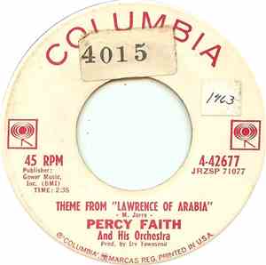 Percy Faith And His Orchestra - Theme From 