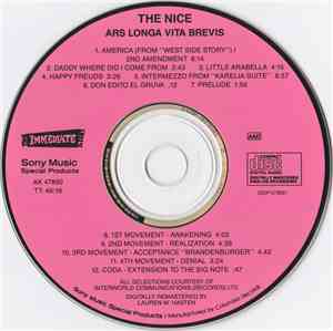 The Nice - Ars Longa Vita Brevis