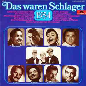 Various - Das Waren Schlager 1954