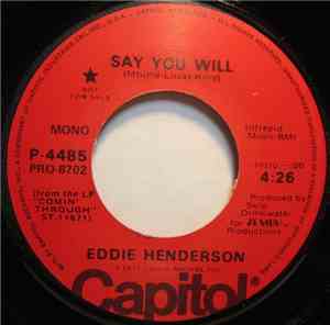 Eddie Henderson - Say You Will