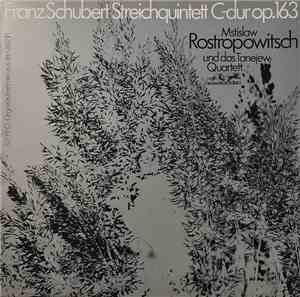 Franz Schubert, Mstislaw Rostropowitsch, Tanejew-Quartett - Streichquintett C-dur op. 163
