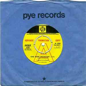 Jackie Lee  - One More Mountain