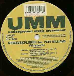 Newavexplorer Feat. Pete Williams - Whatever