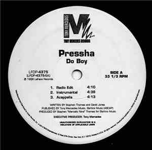 Pressha - Do Boy