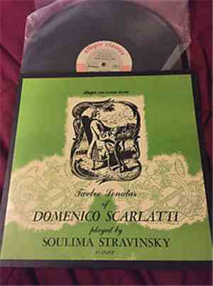 Soulima Stravinsky - Twelve Sonatas Of Domenico Scarlatti Played By Soulima Stravinsky