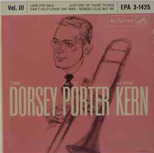 Tommy Dorsey And His Orchestra - Plays Cole Porter And Jerome Kern
