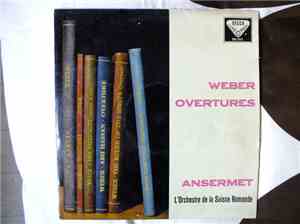 Weber, Ansermet, L'Orchestre De La Suisse Romande - Overtures