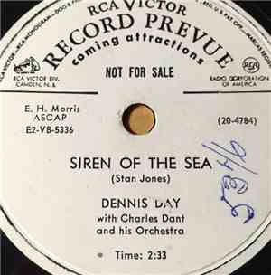 Dennis Day - Siren Of The Sea / Take My Heart