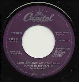 John Lennon / Plastic Ono Band - Power To The People