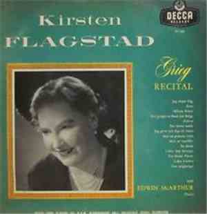 Kirsten Flagstad, Franz Schubert, Robert Schumann, Edwin McArthur - Lieder Recital . Schubert Lieder / Schumann Lieder