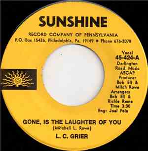 L.C. Grier - Gone, Is The Laughter Of You