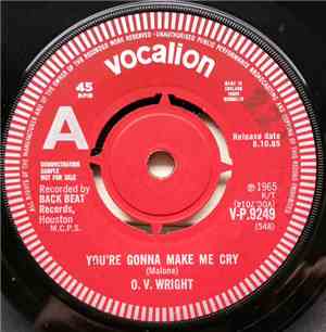 O.V. Wright - You're Gonna Make Me Cry