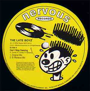 The Late Boyz - Can't Stop Dancing / Things I Do To You