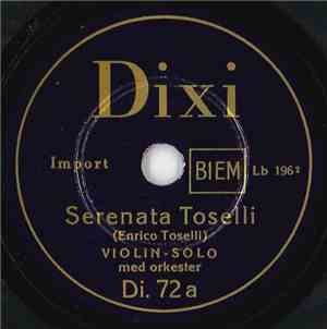 Unknown Artist - Serenata Toselli / Frühlingslied (Vårsång)