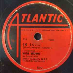 Ruth Brown - So Long / It's Raining