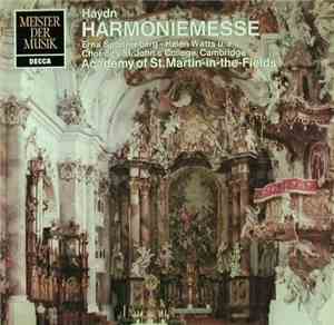 Haydn - Spoorenberg / Watts / Young / Rouleau, Choir Of St. Johns College Cambridge, The Academy Of St. Martin-in-the-Fields Directed By George Guest  - Harmoniemesse