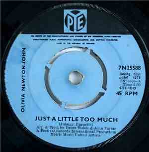 Olivia Newton-John - Just A Little Too Much