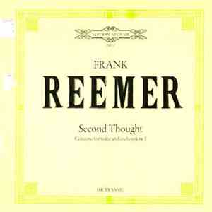 Frank Reemer - Second Thought