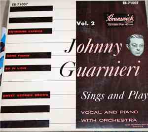 Johnnie Guarnieri - Sings And Plays - Volume 2