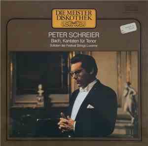 Peter Schreier, Bach, Solisten Der Festival Strings Lucerne - Kantaten Für Tenor